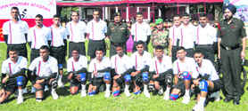 A cycling team of the IMA that returned to Dehradun after touring North India on Thursday.