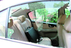 The bag which a child tried to steal in Ludhiana on Saturday