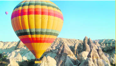 Cappadocias landscape is quite dramatic