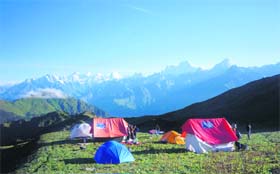 A tourist camp by Mountain Shepherd in Chamoli