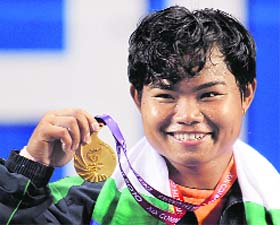 Weightlifter Renu Bala Chanu