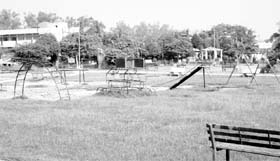 A view of Subhash park in Ambala Cantonment.