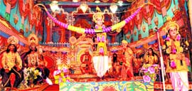 Sita swayamvar being enacted in Haridwar.