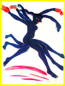Gogi Saroj Pal is among the artists who have reinvented the image of Kali  