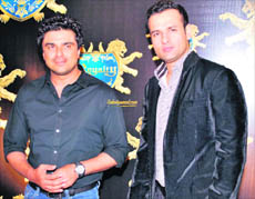 (From left) Sameer Soni & Rohit Roy
