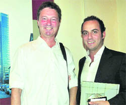 L-R: Henrik Valeur & Tomaso Villa