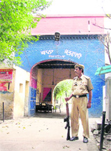The old building of the Kotwali police station that will be razed.