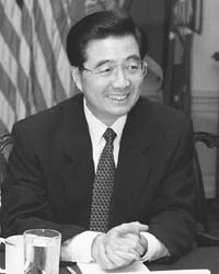 Chinese President Hu Jintao