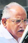 BS Yeddyurappa