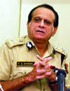 Relieved Delhi police commissioner Y.S. Dadwal at a press conference in New Delhi on Saturday.