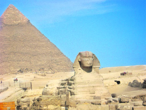No visit to Egypt can be complete without a tour of the pyramids of Giza and the Sphinx