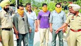 The arrested youths