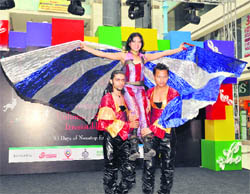 Artistes perform at a kids show in Gurgaon. 
