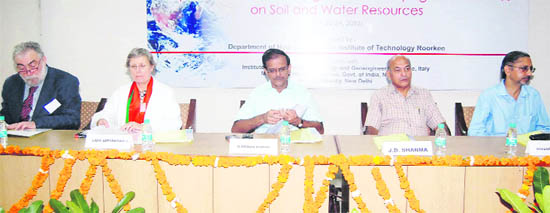 Participants at the Indo-Italian workshop on climate change at IIT, Roorkee