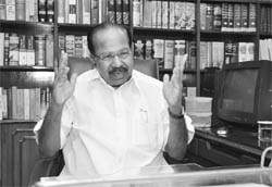  M. Veerappa Moily, Union Law Minister