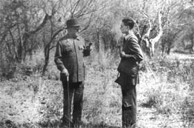 The Maharaja with the ADC
