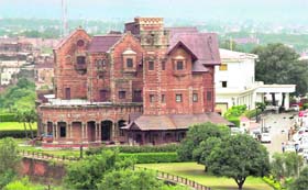 Amar Palace in Jammu where the Instrument of Accession was signed