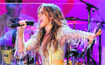 Jennifer Lopez performs at the Carousel of Hope ball to benefit The Barbara Davis Center for Childhood Diabetes in Beverly Hills on Saturday. 