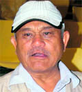Brig SS Patwal, president of the SAF Games, addresses a press conference in Dehradun on Monday.