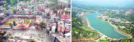 Realty prices in scenic towns of Mandi (top) and Sundar Nagar (right) are in the affordable range