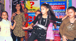 Participants at an audition for a talent hunt programme,Sohna Munda Sohni Kudi,at a dance institute in Jammu on Sunday