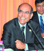 Based purely on current growth and inflation trends, the Reserve Bank believes that the likelihood of further rate actions in the immediate future is relatively low RBI governor D Subbarao 