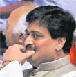 Maharashtra Chief Minister Ashok Chavan during the AICC meeting at the Talkatora Stadium in New Delhi 