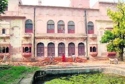 The summer palace of Maharaja Ranjit Singh.