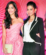 Sonam and Rhea Kapoor 