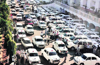 With the reopening of durbar offices in Jammu, the parking lot at the Civil Secretariat is seen jam-packed with vehicles of politicians and senior administrative officials.