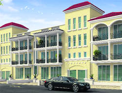 An artists impression of the upcoming DLF project near Panchkula
