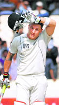 McCullum scored 225 in Hyderabad 