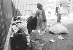 The Sehaj Safai Kender located in Sector 22 without any coloured bins.