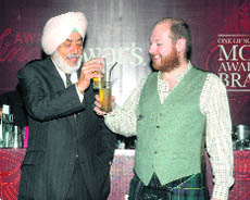 Billy Gill and Stephen Marshall ((right)