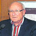 ICIMOD Director-General Andreas Schild addresses the ICIMOD meet in Mussoorie on Monday.