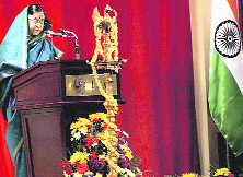 President Pratibha Patil underlined that India had embarked on an ambitious programme of disinvestment