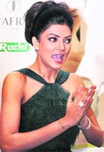 Bollywood actor Sushmita Sen during an event in Gurgaon