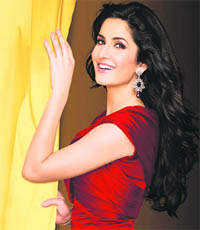 Katrina Kaif promoting a beauty soap