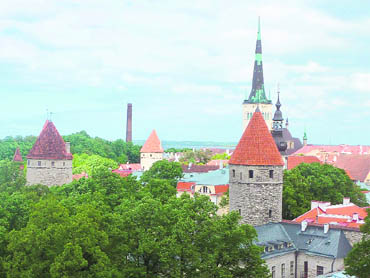 Tallinn is also called City of Towers