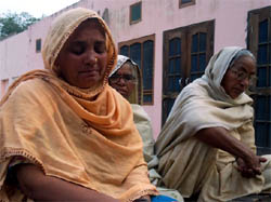 Mother of deceased Jameel Khan 