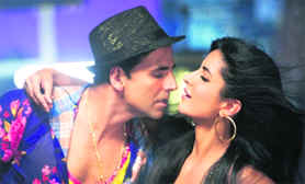 Akshay Kumar with Katrina Kaif