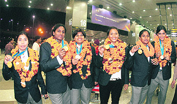 The Indian women kabaddi players made their debut memorable by lifting the gold