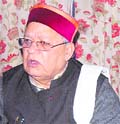 Kalraj Mishra, BJP in charge for Himachal