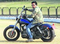 Rannvijay shoots for Navaniat Singhs film Dharti