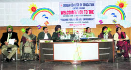Experts during a seminar at Doaba Group of Colleges