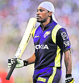Chris Gayle: Only player retained by Kolkata Knight Riders