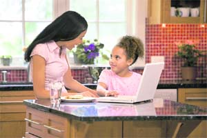 Clued in to their childrens needs, most new-age mothers surf the Net to find opportunities for them