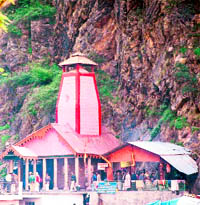 The Yamunotri temple in Uttarkashi district