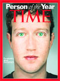 In the December 27-January 3, issue of the Time, Facebook founder and CEO Mark Zuckerberg has been named the 2010 Time Person of the Year.