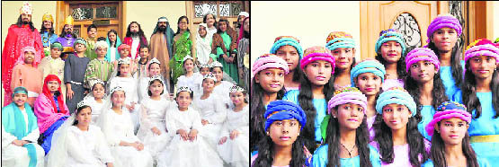 Christamas celebrations at St Josephs Academy in Dehradun 